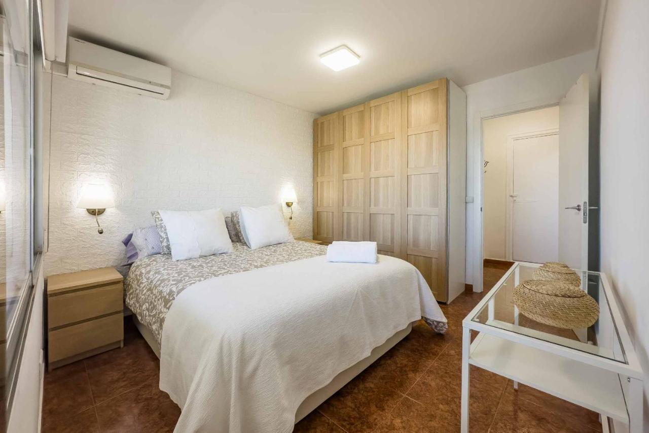 Apartamento Acogedor, Terraza, Piscina Y Mar Benalmadena Bagian luar foto